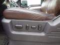 Sienna Brown Leather/Black Front Seat Photo for 2009 Ford F150 #78639006
