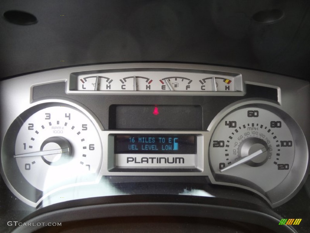 2009 Ford F150 Platinum SuperCrew 4x4 Gauges Photo #78639036