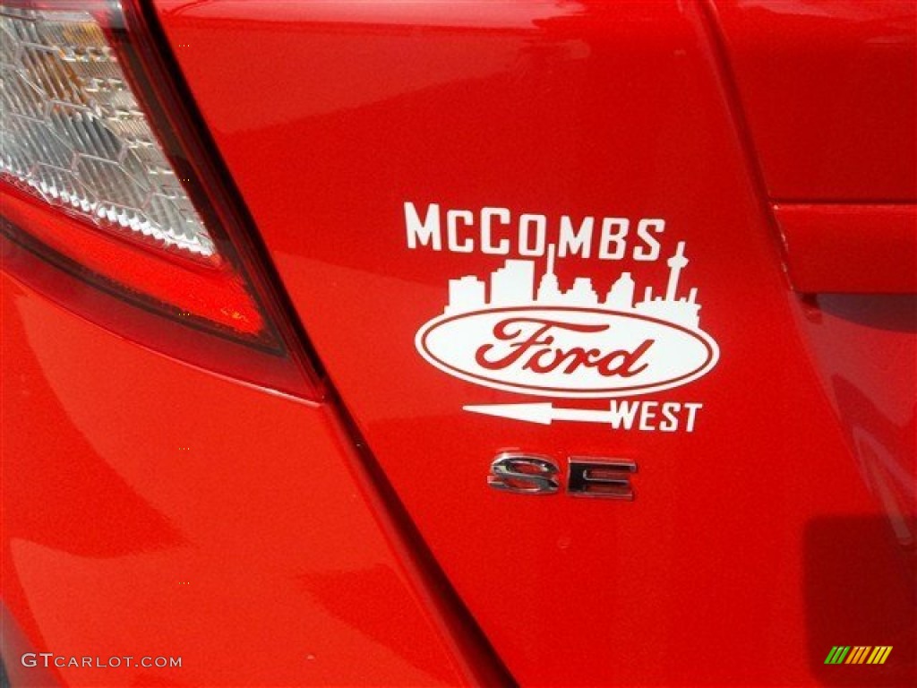 2013 Fiesta SE Hatchback - Race Red / Charcoal Black photo #7