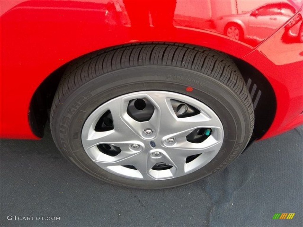 2013 Fiesta SE Hatchback - Race Red / Charcoal Black photo #11