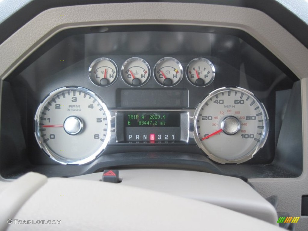 2008 Ford F350 Super Duty Lariat Crew Cab 4x4 Gauges Photo #78641257