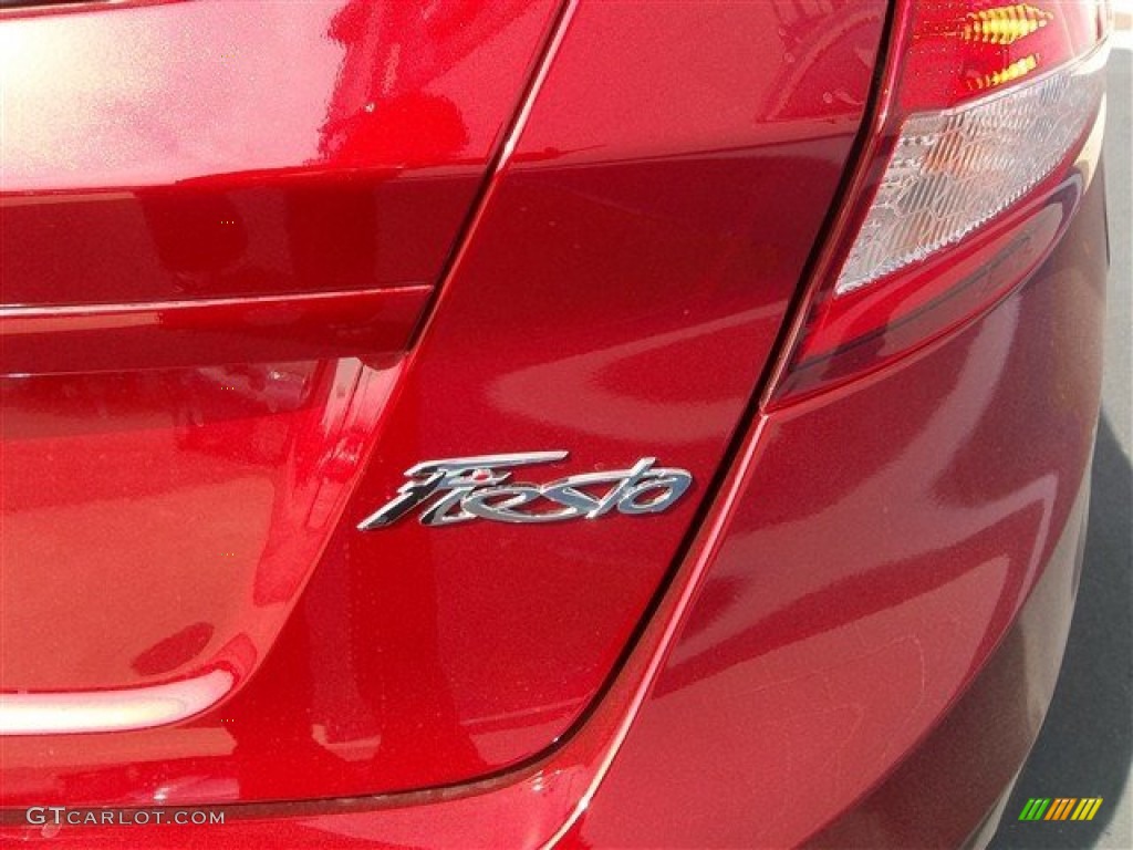 2013 Fiesta SE Hatchback - Ruby Red / Charcoal Black photo #6
