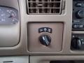 2003 Ford F250 Super Duty Castano Brown Interior Controls Photo