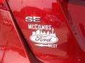 2013 Ruby Red Ford Fiesta SE Hatchback  photo #7