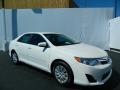 2013 Super White Toyota Camry LE  photo #1