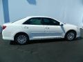 2013 Super White Toyota Camry LE  photo #2