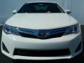 2013 Super White Toyota Camry LE  photo #3