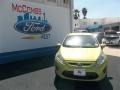 2013 Lime Squeeze Ford Fiesta SE Hatchback  photo #1
