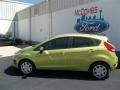 2013 Lime Squeeze Ford Fiesta SE Hatchback  photo #3