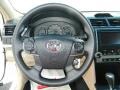 2013 Super White Toyota Camry LE  photo #9