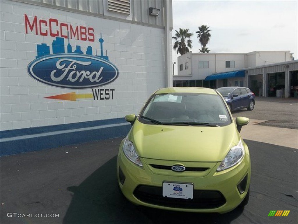 Lime Squeeze Ford Fiesta