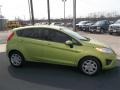 2013 Lime Squeeze Ford Fiesta SE Hatchback  photo #9