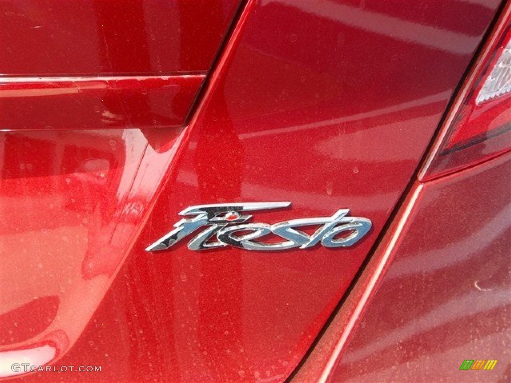 2013 Fiesta SE Hatchback - Ruby Red / Charcoal Black/Light Stone photo #6