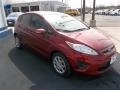 2013 Ruby Red Ford Fiesta SE Hatchback  photo #10