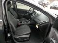 Charcoal Black 2013 Ford Focus Titanium Hatchback Interior Color