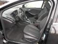 Charcoal Black 2013 Ford Focus Titanium Hatchback Interior Color