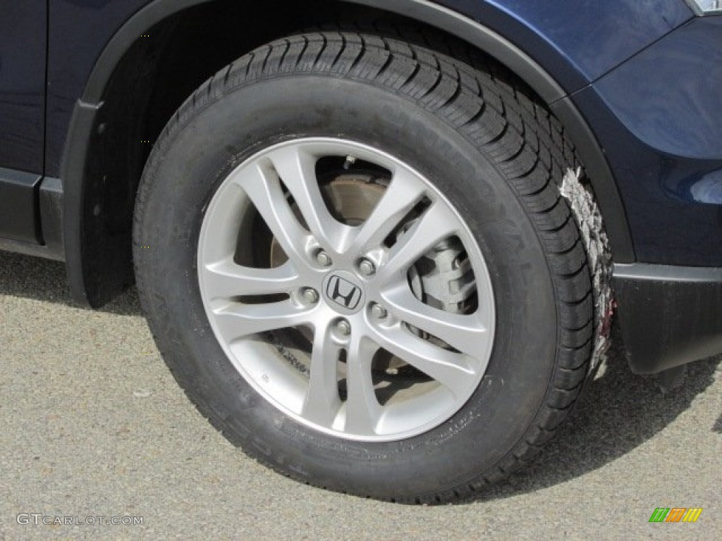2011 CR-V EX 4WD - Royal Blue Pearl / Gray photo #2