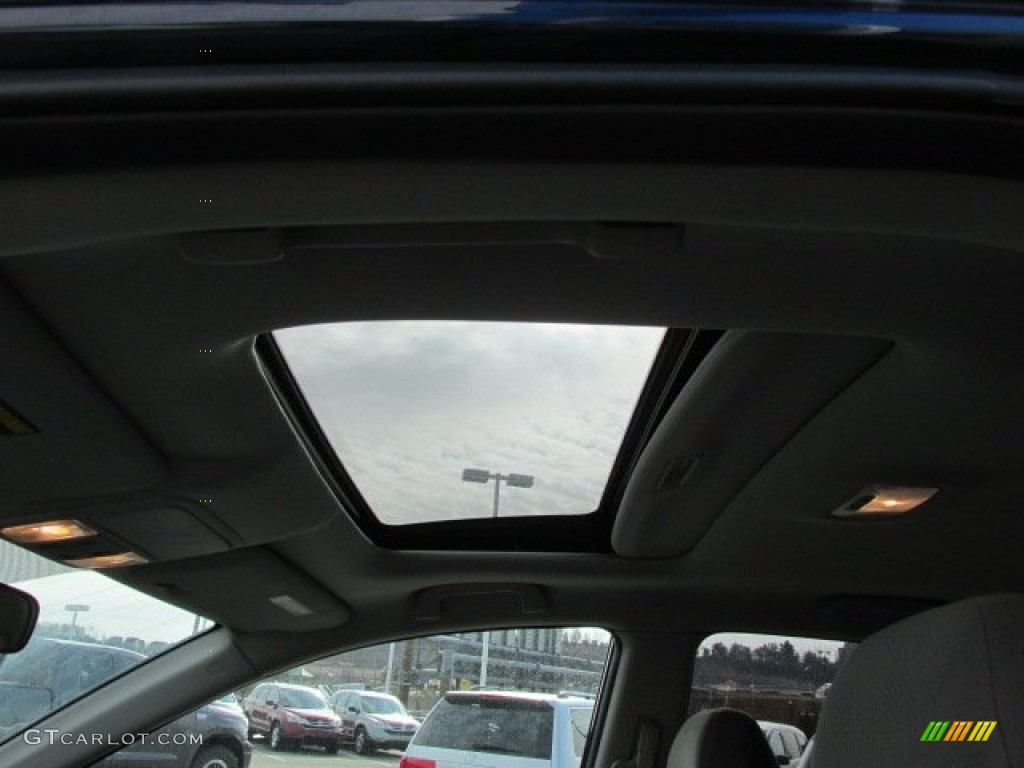 2011 CR-V EX 4WD - Royal Blue Pearl / Gray photo #10
