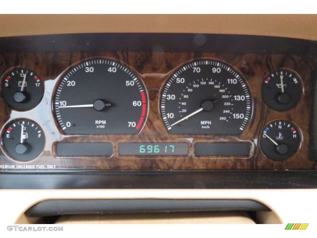 1997 Jaguar XJ Vanden Plas Gauges Photos