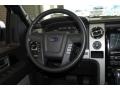 Black 2012 Ford F150 FX4 SuperCrew 4x4 Steering Wheel