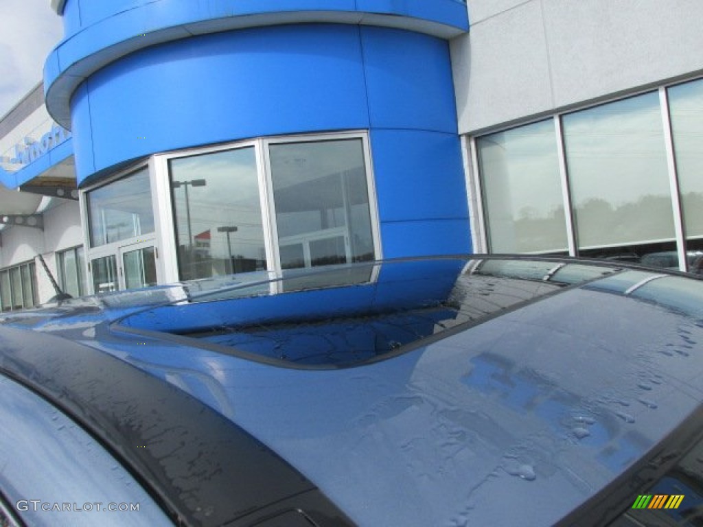 2011 CR-V EX-L 4WD - Glacier Blue Metallic / Gray photo #3