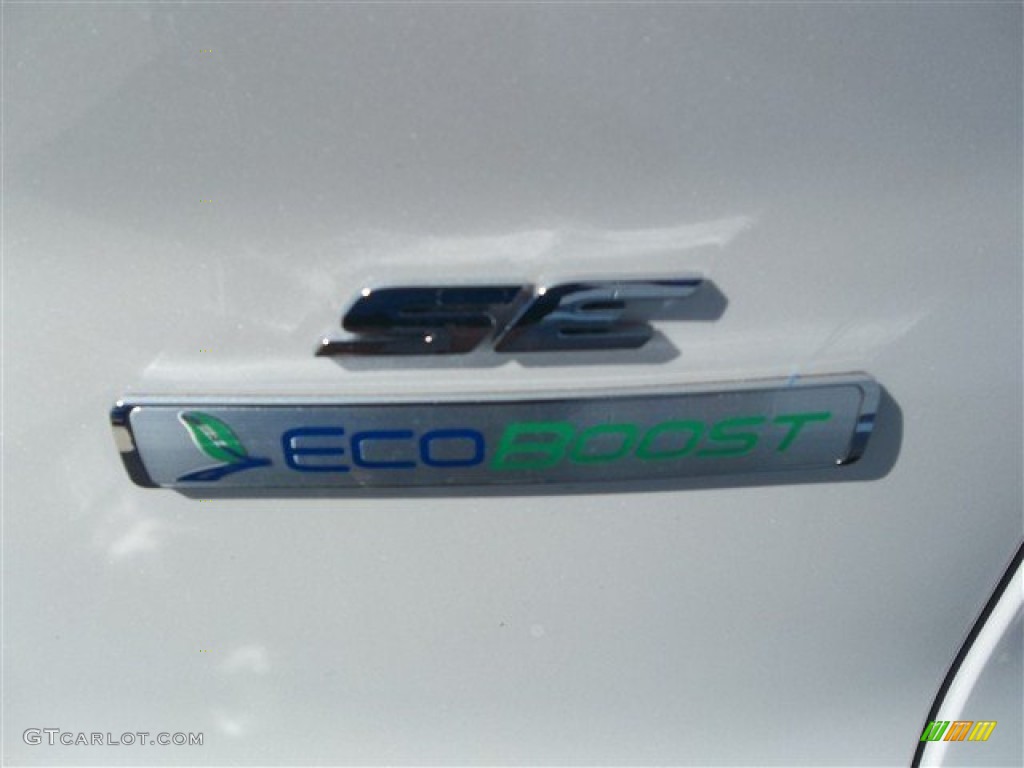 2013 Escape SE 1.6L EcoBoost - White Platinum Metallic Tri-Coat / Medium Light Stone photo #6