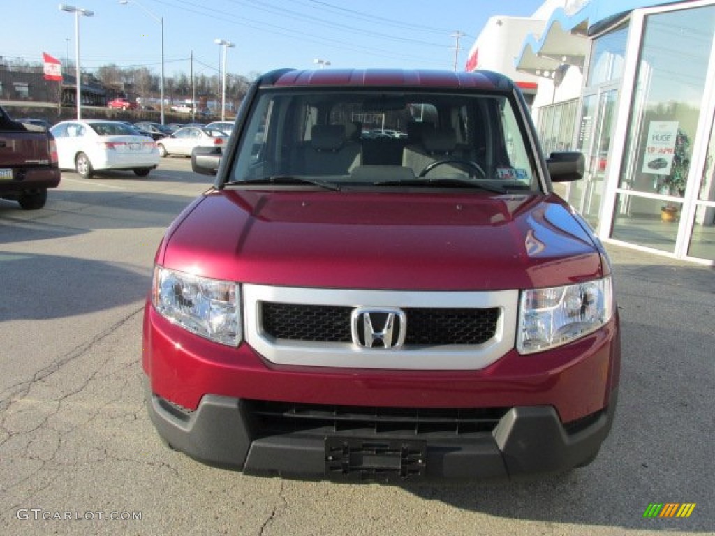2011 Element EX 4WD - Tango Red Pearl / Gray photo #3
