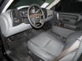 Dark Titanium 2010 Chevrolet Silverado 1500 LS Crew Cab Interior Color