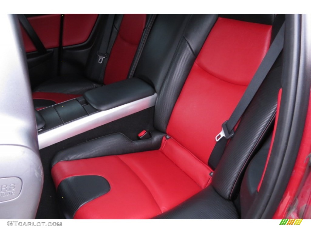 Black/Red Interior 2004 Mazda RX-8 Sport Photo #78645324