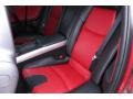 2004 Mazda RX-8 Black/Red Interior Rear Seat Photo