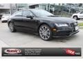 2013 Phantom Black Pearl Effect Audi A7 3.0T quattro Premium  photo #1