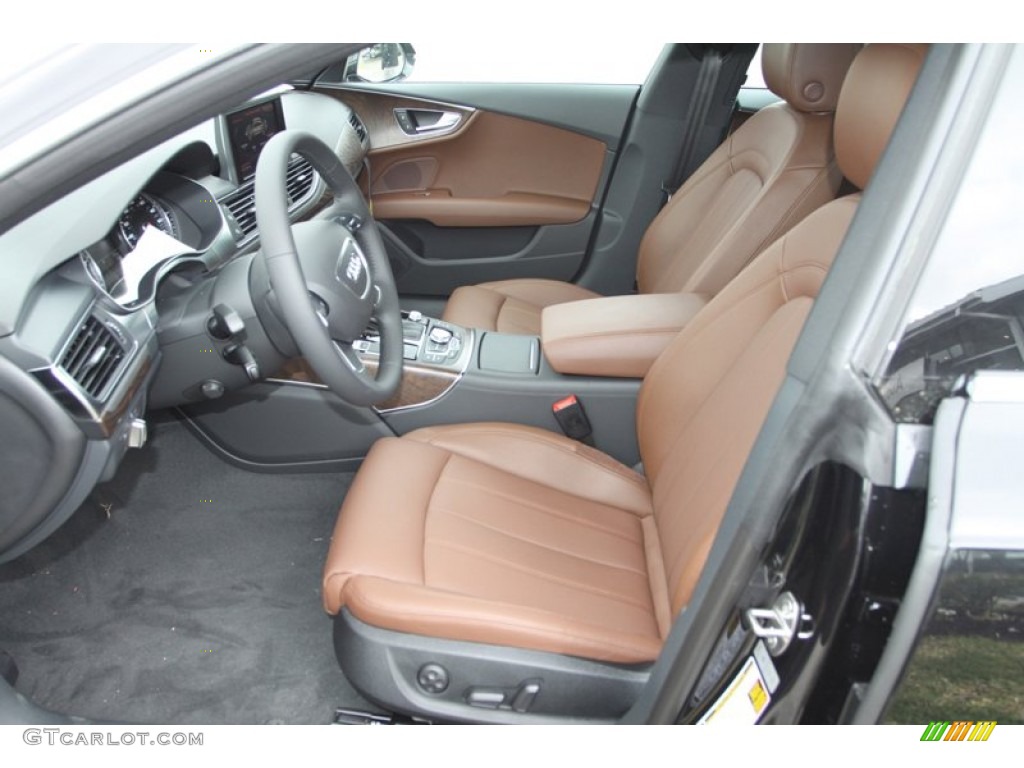 2013 Audi A7 3.0T quattro Premium Front Seat Photo #78645790