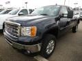Graphite Blue Metallic - Sierra 2500HD SLE Crew Cab Photo No. 8