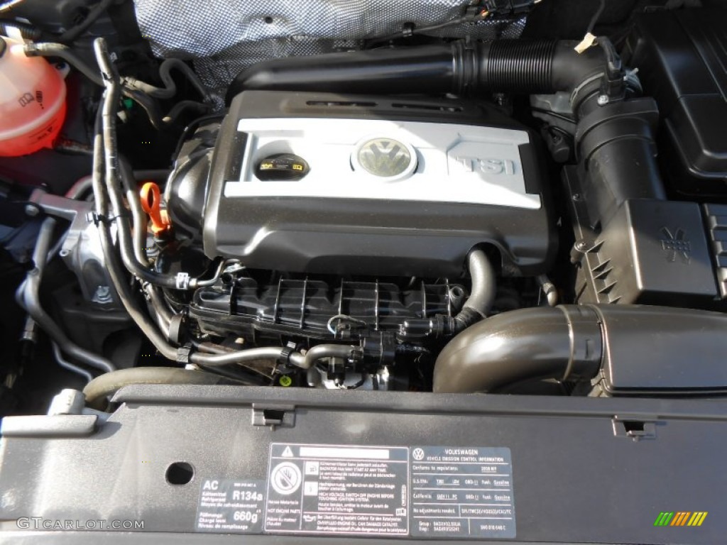2009 Volkswagen Tiguan SE 2.0 Liter Turbocharged DOHC 16-Valve VVT 4 Cylinder Engine Photo #78646983