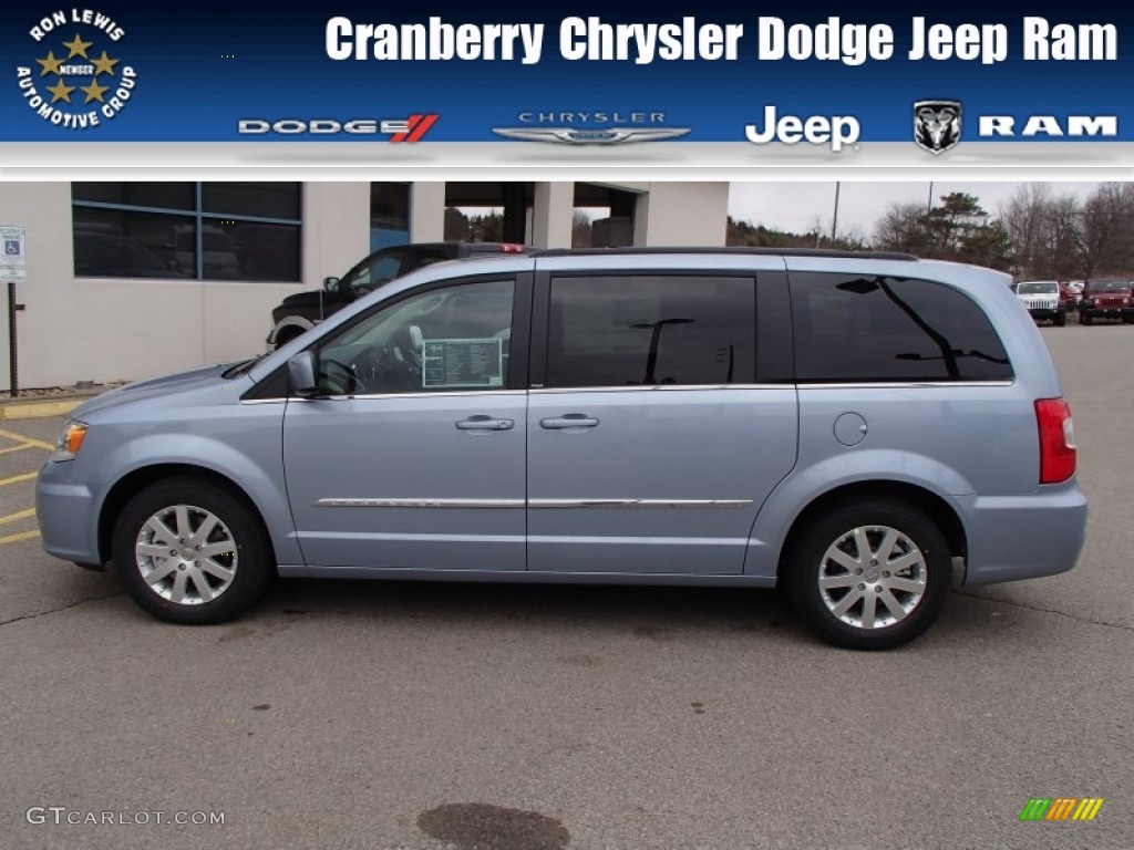 Crystal Blue Pearl Chrysler Town & Country