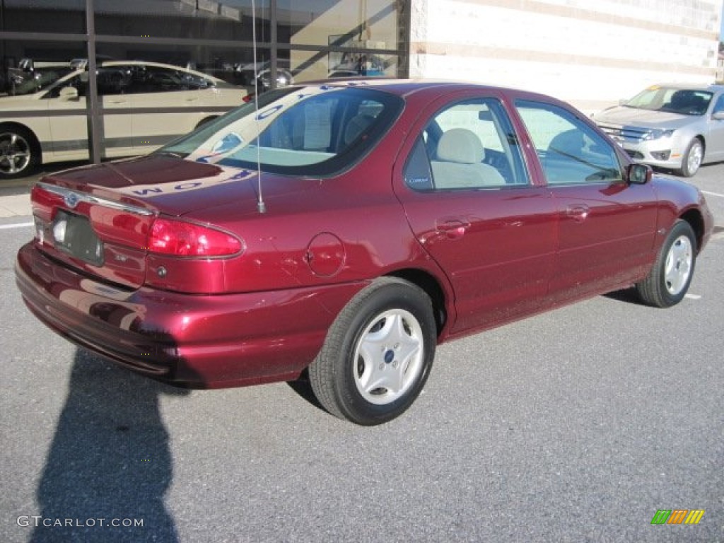 1998 Contour LX - Toreador Red Metallic / Medium Graphite photo #2