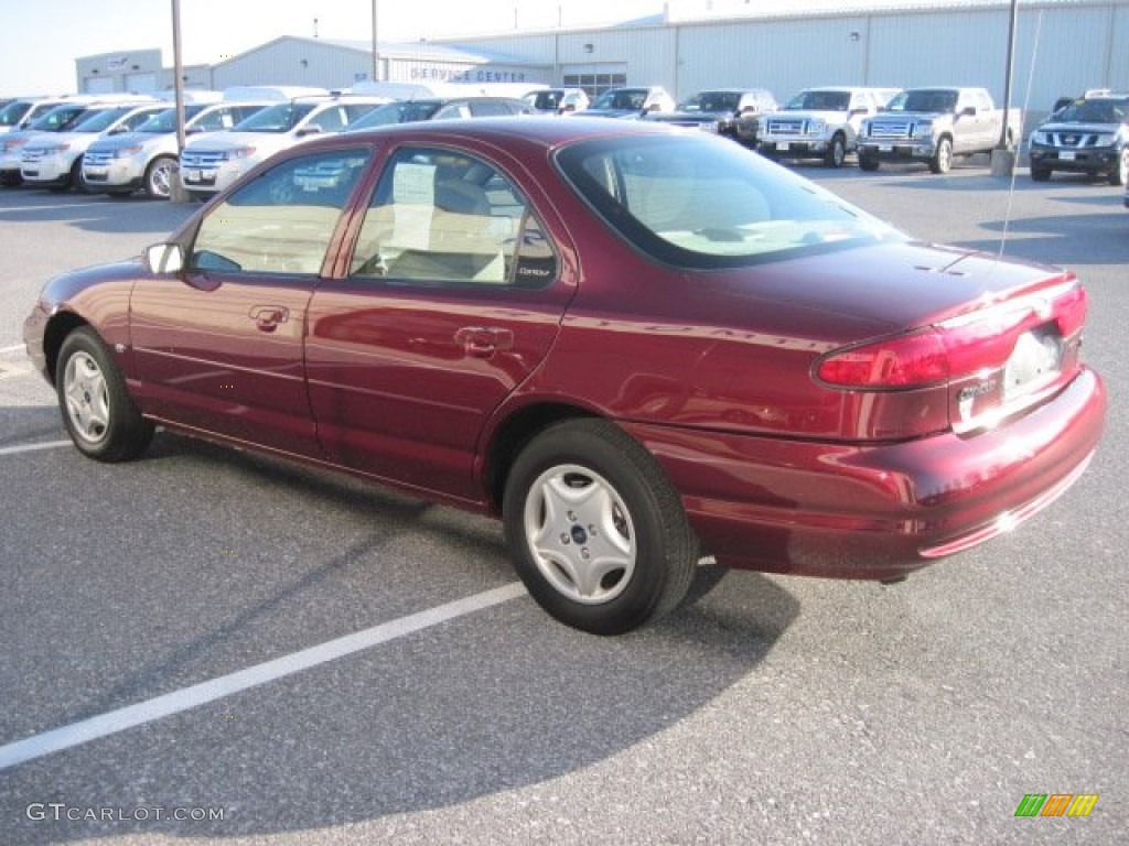 1998 Contour LX - Toreador Red Metallic / Medium Graphite photo #6
