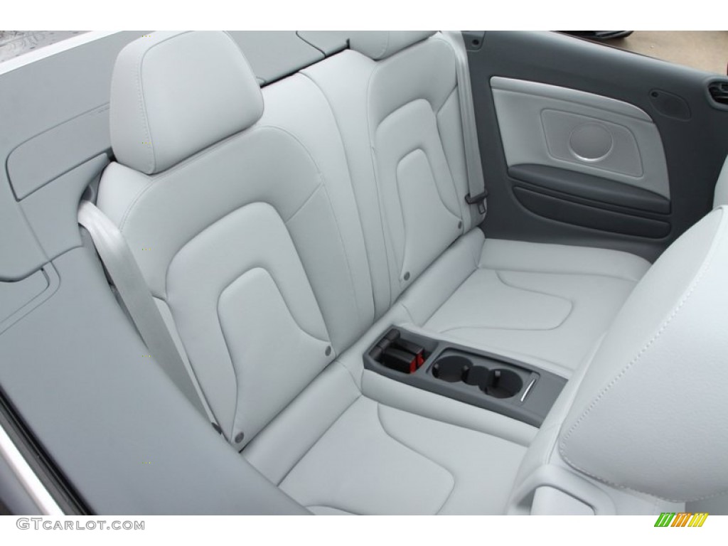 2013 Audi A5 2.0T Cabriolet Rear Seat Photo #78648825