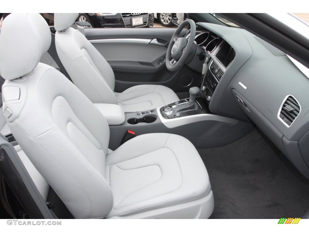 2013 Audi A5 2.0T Cabriolet Front Seat Photo #78648886