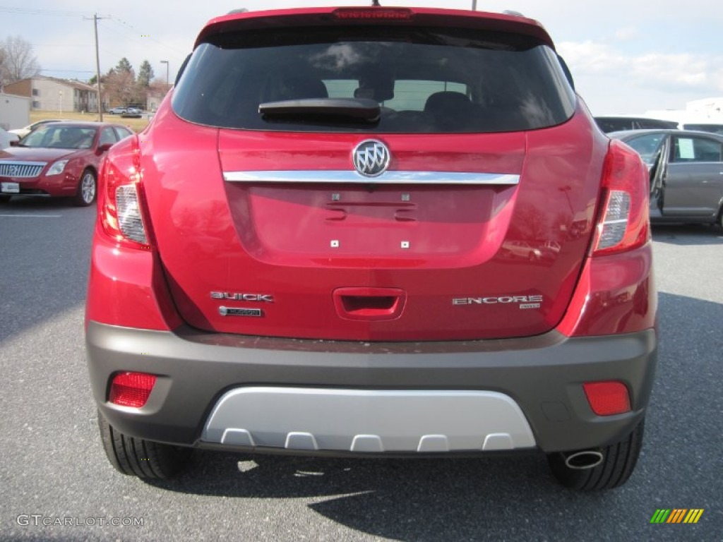 Ruby Red Metallic 2013 Buick Encore Leather AWD Exterior Photo #78648919