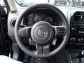 Dark Slate Gray 2014 Jeep Patriot Sport 4x4 Steering Wheel