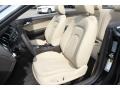 2013 Audi A5 Velvet Beige/Moor Brown Interior Front Seat Photo