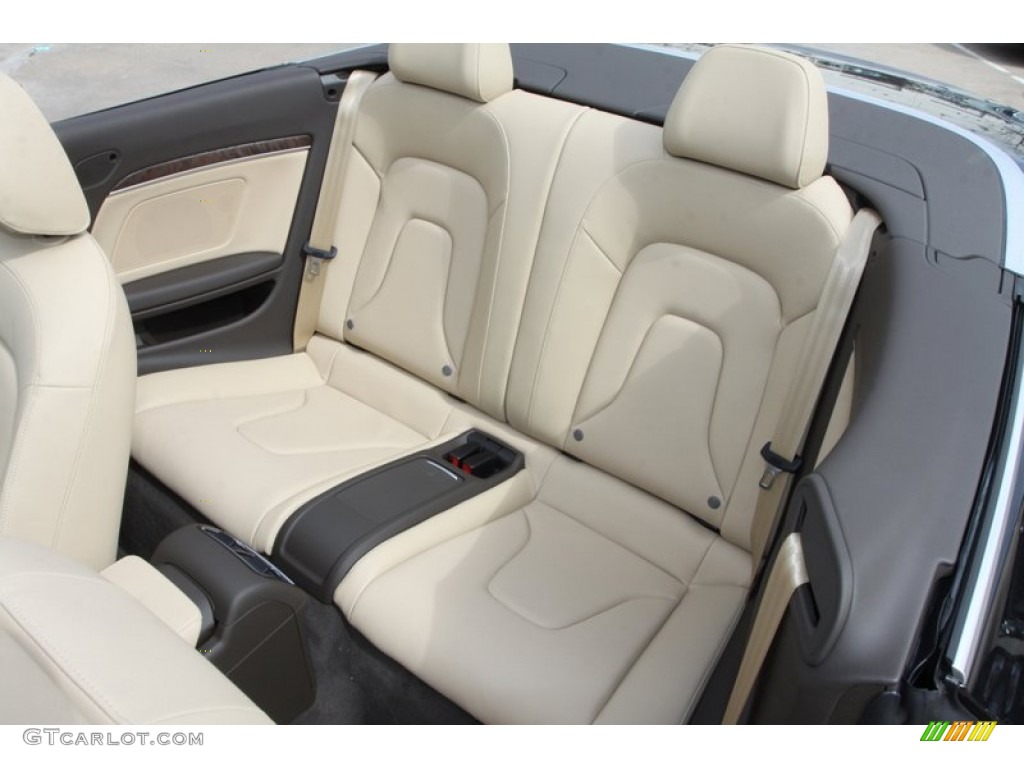 Velvet Beige/Moor Brown Interior 2013 Audi A5 2.0T quattro Cabriolet Photo #78649411