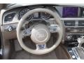 Velvet Beige/Moor Brown Steering Wheel Photo for 2013 Audi A5 #78649463