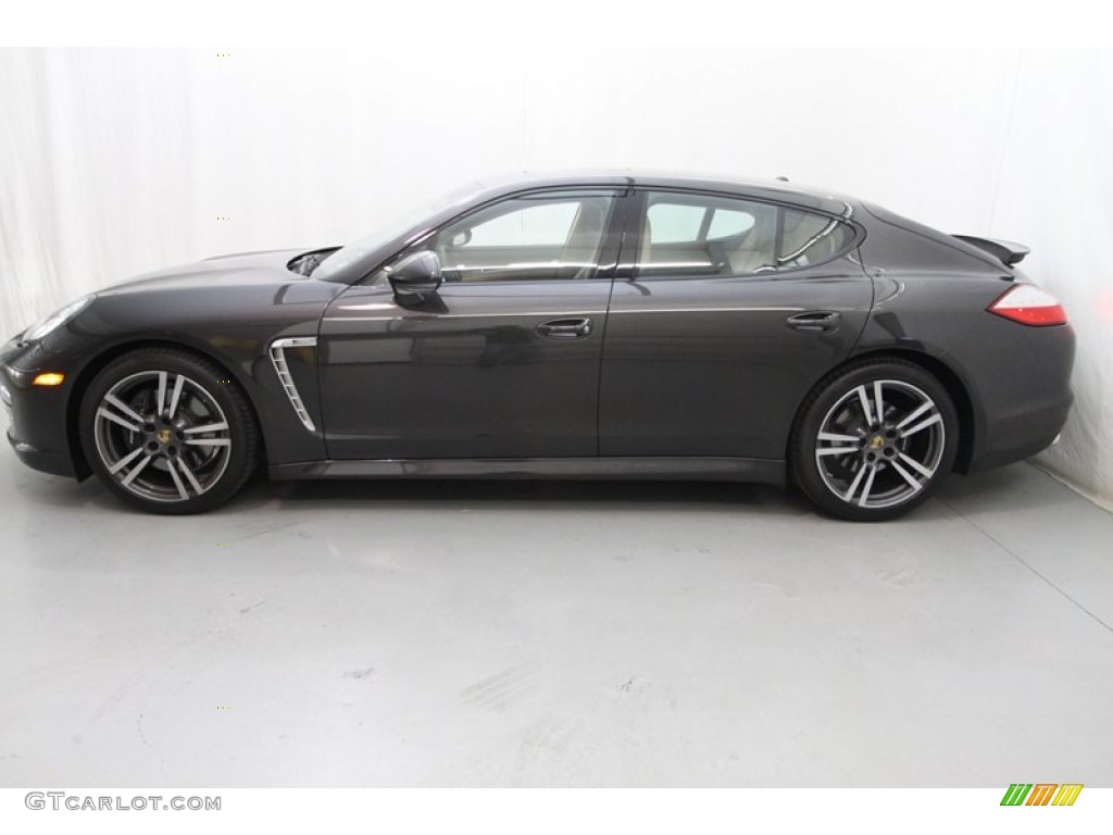Agate Grey Metallic 2013 Porsche Panamera V6 Exterior Photo #78649906