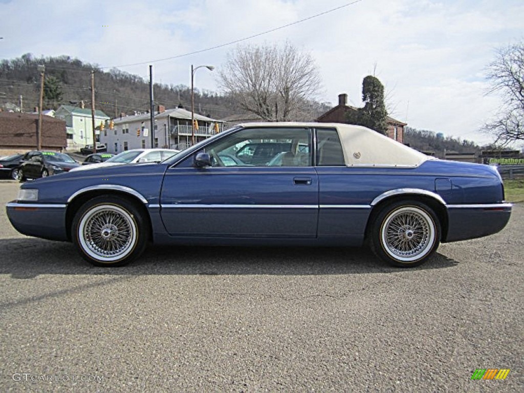 Light Montana Blue 1995 Cadillac Eldorado Standard Eldorado Model Exterior Photo #78650086