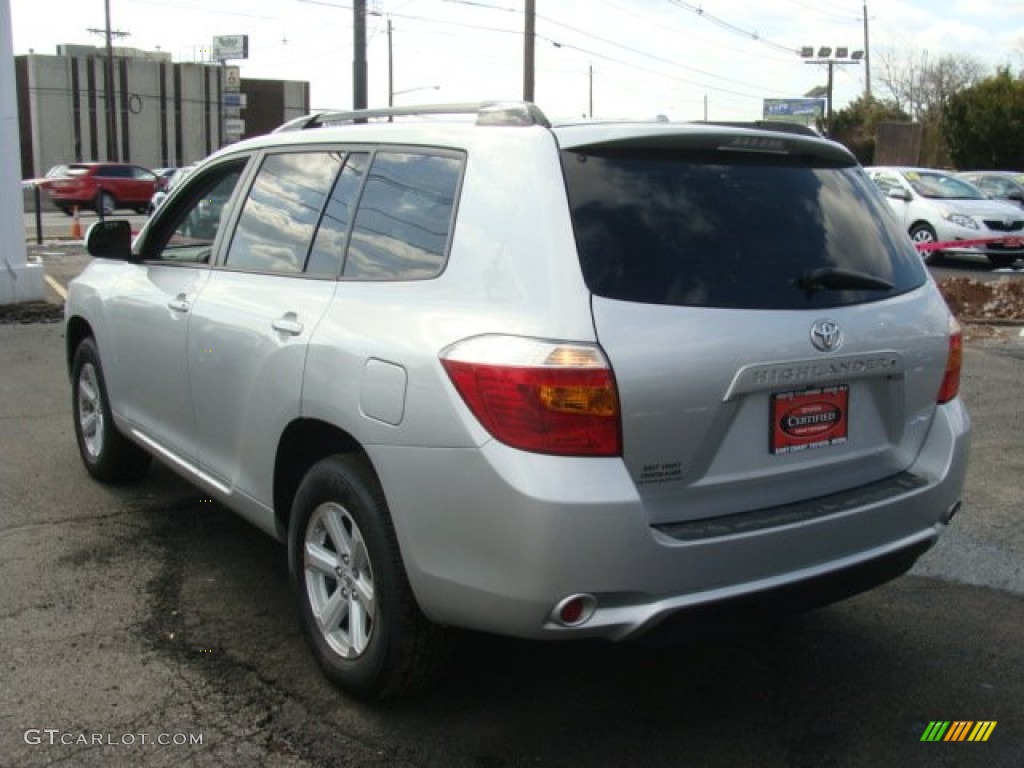 2010 Highlander SE 4WD - Classic Silver Metallic / Black photo #4