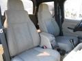 2005 Jeep Wrangler Khaki Interior Front Seat Photo