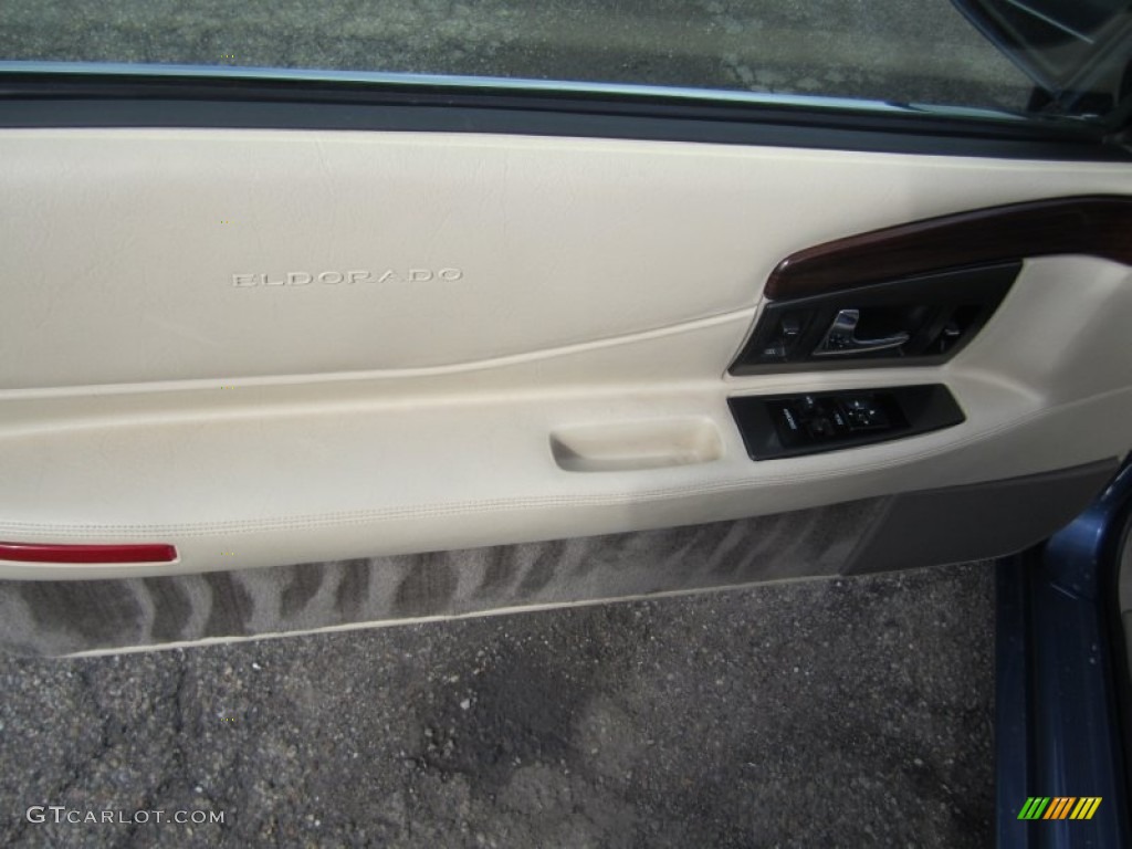 1995 Cadillac Eldorado Standard Eldorado Model Cappuccino Cream Door Panel Photo #78650518