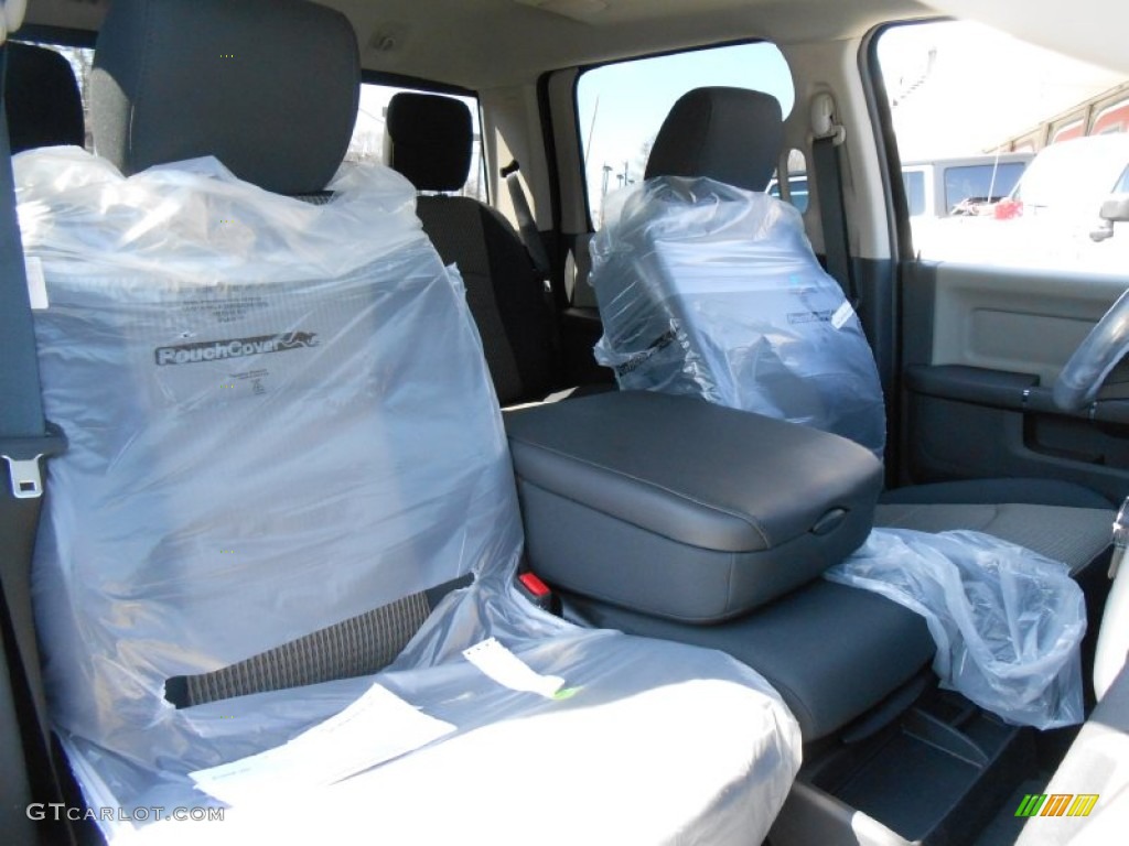 2012 Ram 3500 HD Big Horn Crew Cab 4x4 Dually - Black / Dark Slate/Medium Graystone photo #14